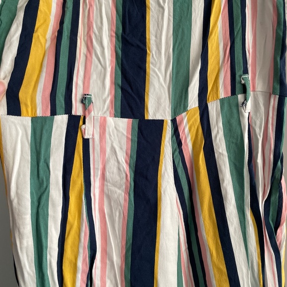 Multi Color Stripe Jumpsuit - Women’s Size Medium - Picture 8 of 9